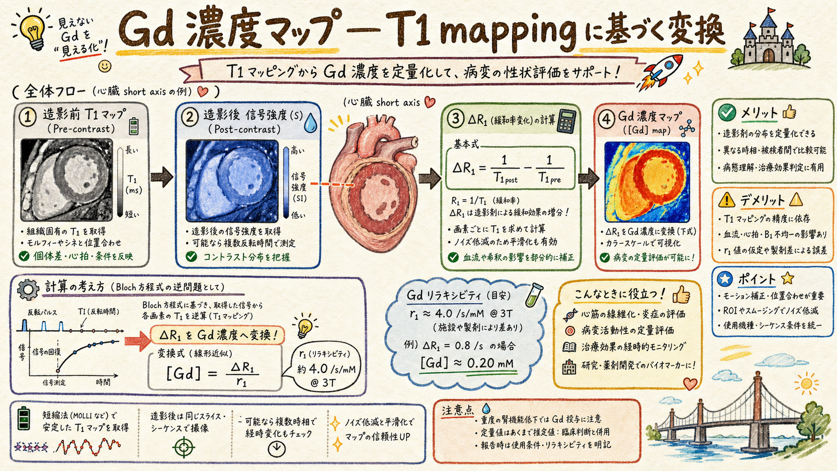 Gd concentration map